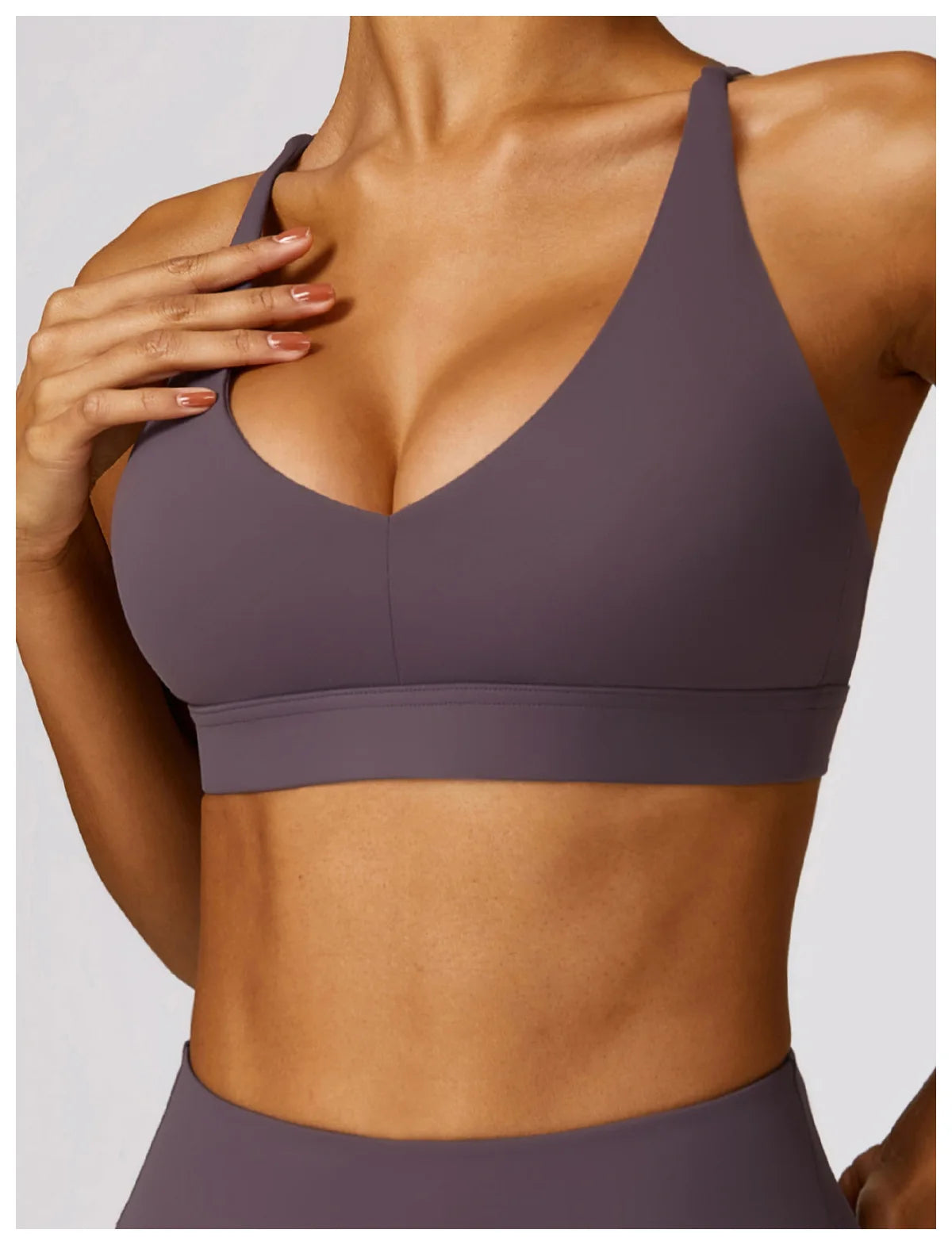 Powerfit Set: Leggings and Crisscross Back Top - Performance and Style