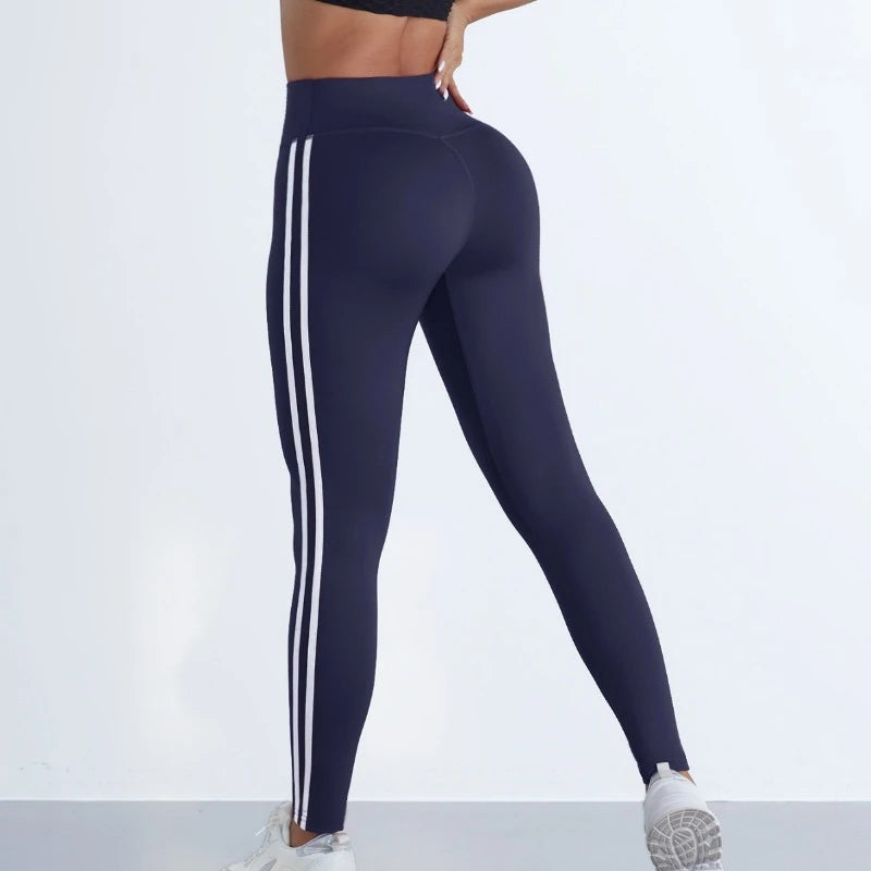 Leggings with Side Stripes
