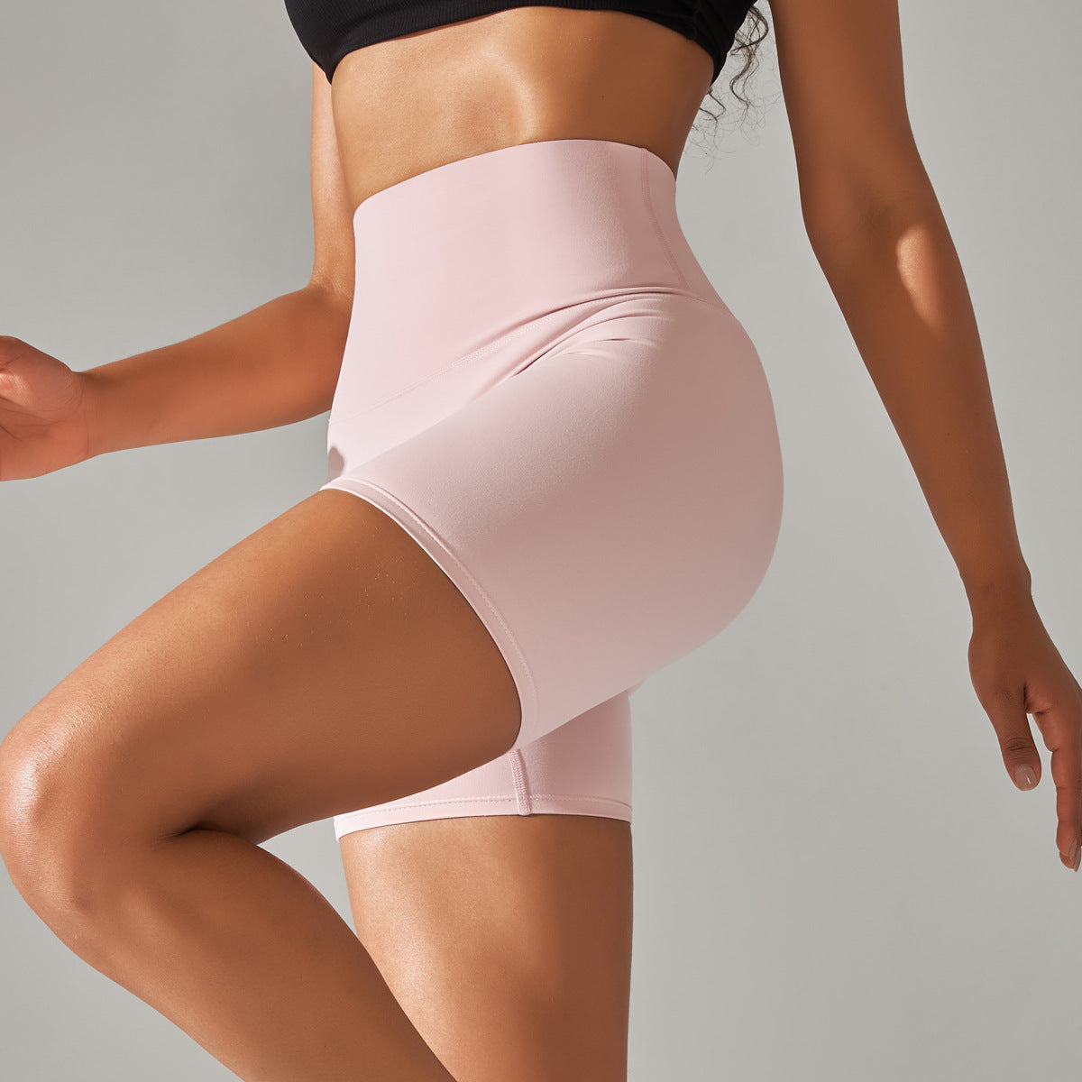 3&quot; High Waist Fitness Short - Pink