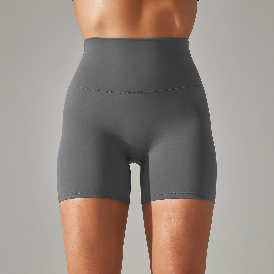 3&quot; High Waist Fitness Short - Dark Gray