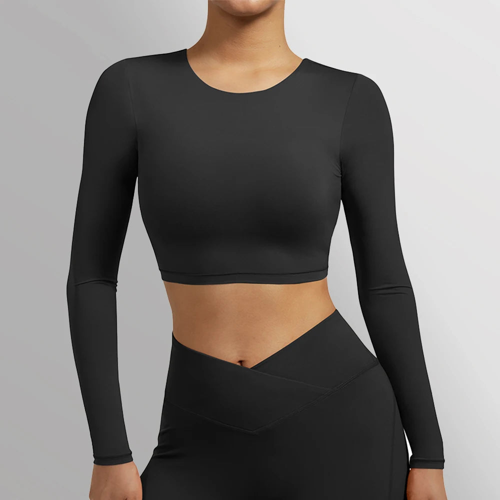 Long Sleeve Gym Top