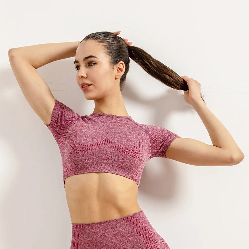 Seamless Gym Crop Top