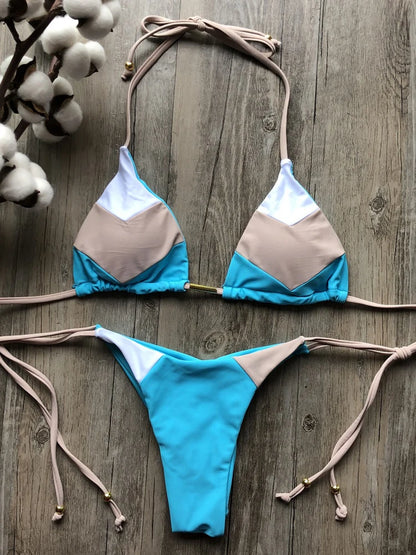 Jeniffer bikini with strap in 3 colors