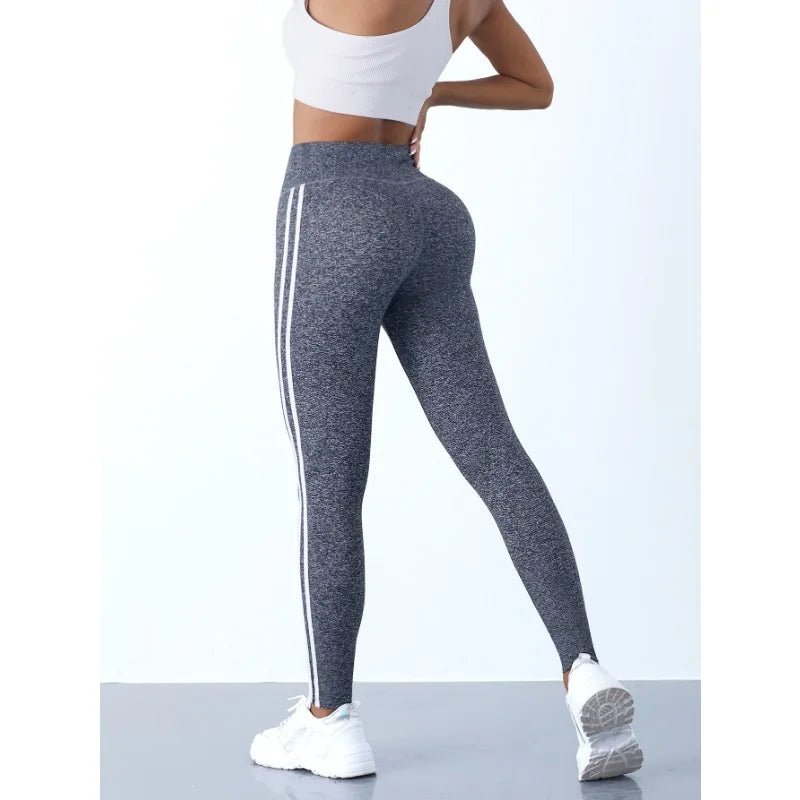 Leggings with Side Stripes