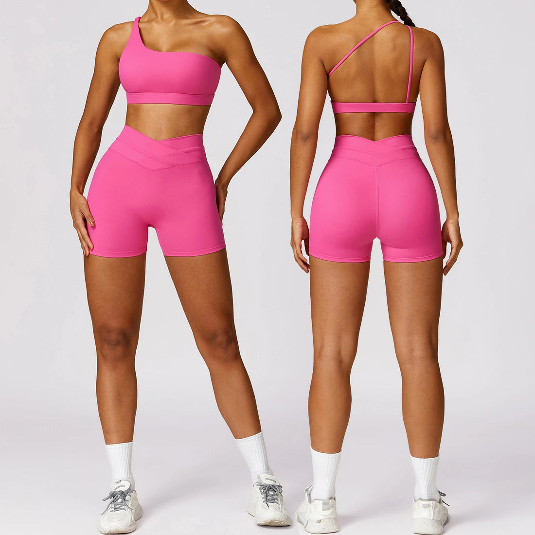 MoveStyle Fitness Set - Comfortable Shorts and Top