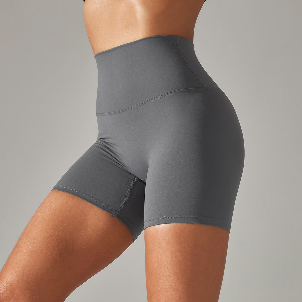 3&quot; High Waist Fitness Short - Dark Gray