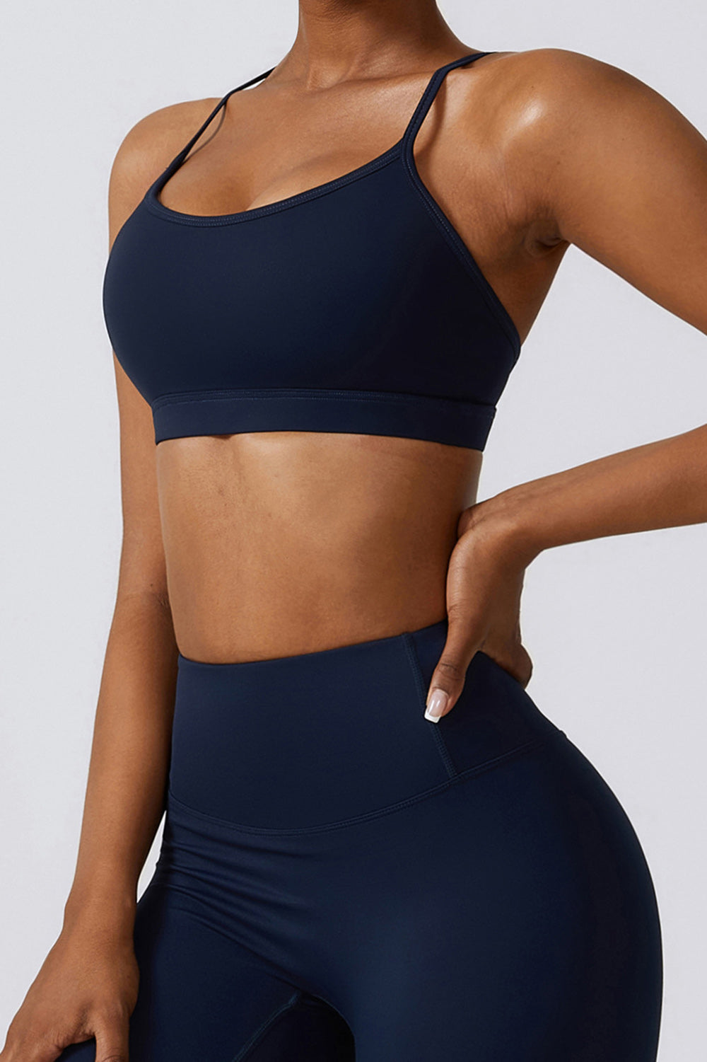 Force &amp; Flow Sports Bra Blue – Power and Movement in Every Workout