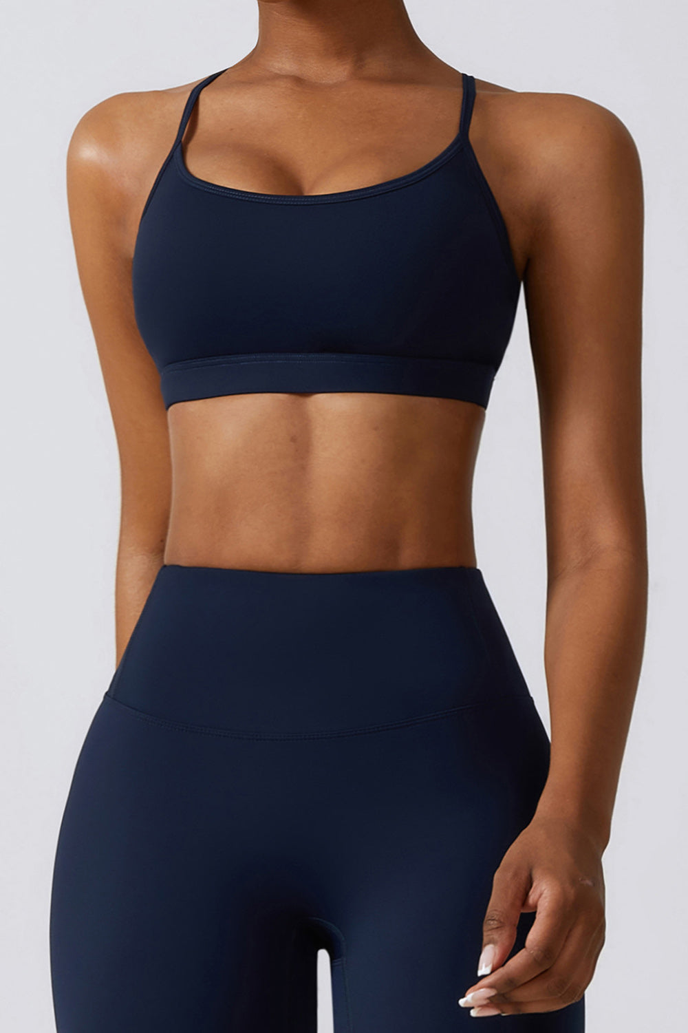 Force &amp; Flow Sports Bra Blue – Power and Movement in Every Workout